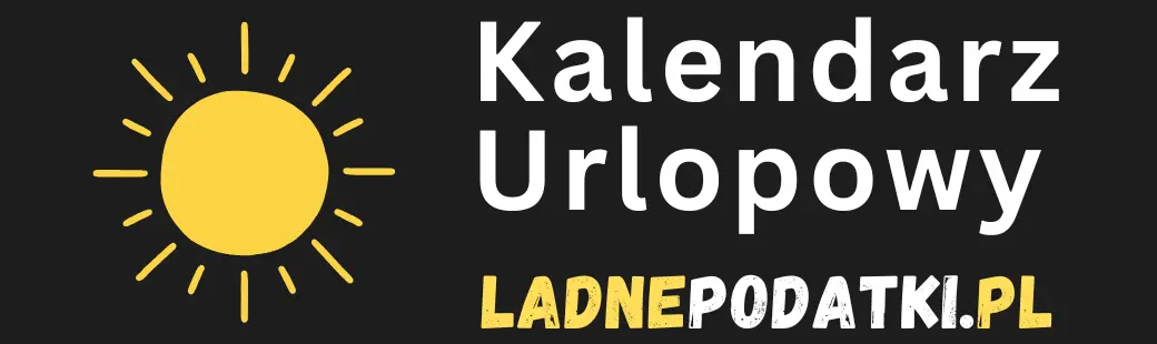 ladnepodatki.pl - Kalendarz urlopowy